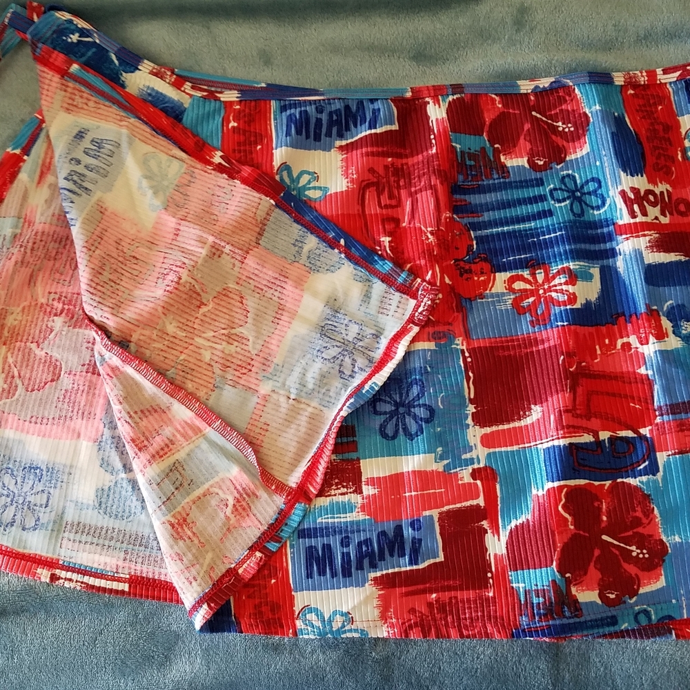 Swimsuit Side Tying Skirt Cover
